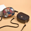 Wholesale Small bag women's bag 2024 New versatile fashion messenger bag soft leather three-layer coin purse mobile phone bag shoulder bag