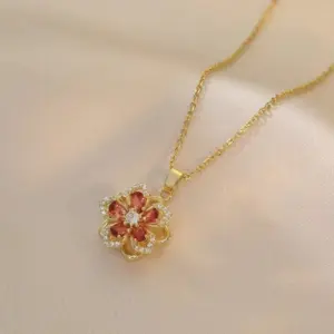 X1310 Colorful Rotating Necklace