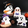 Wholesale New cross-border products: Halloween pumpkin ghost black cat and other desktop ornaments, desktop decorations.