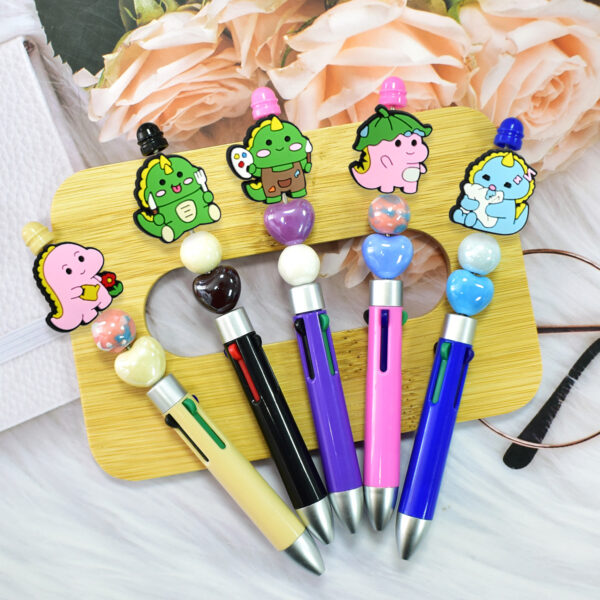 Wholesale Cute cartoon dinosaur beaded necklace