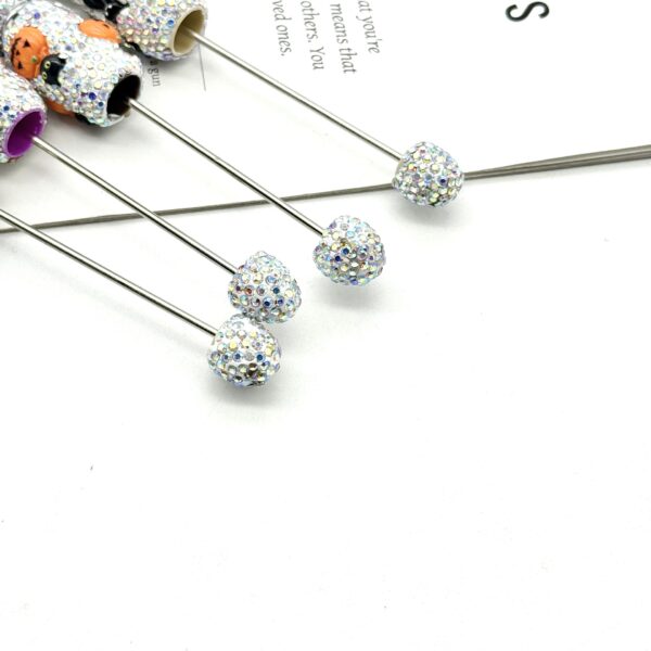 Wholesale Halloween Full Diamond Beadable Pen DIY Skull Pumpkin Ghost Creative Dark Heavy