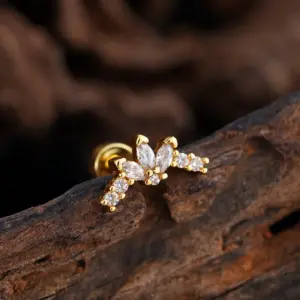 3363 Gold / Ear Studs