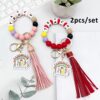 oly-e51ecfb5b5f131257066417dfc3827a1 Wholesale Teacher's Day jewelry silicone bead keychain