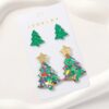 Wholesale Christmas combination earrings
