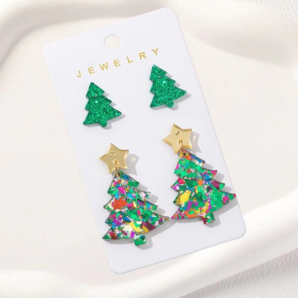 Wholesale Christmas combination earrings
