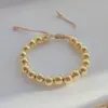 Fashion Geometric Natural Freshwater Pearl Copper Knitting Bracelets