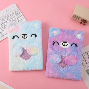 Wholesale Cartoon Plush Notebook Gift