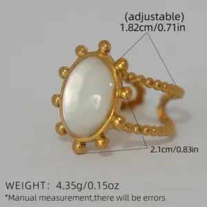 Gold / adjustable / 1 Piece Small Sun Ring