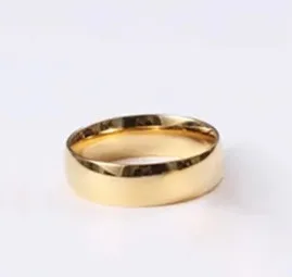 6mm Gold / Circumference 52mm-US6