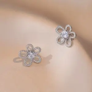 E367 Steel Color Flowers