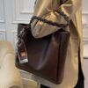 Wholesale Large Bag Women's Large Capacity Bag 2023 New High-end Sense Niche Shoulder Bag College Students' Class Commuter Tote Bag