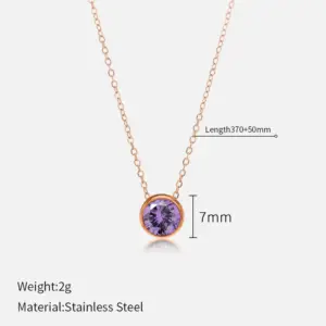 Rose Gold-February Violet #26