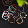 Wholesale Natural Crystal Rock Stripe Beads DIY Bracelet Jewelry Accessories Irregular Wave Pattern Ethnic Style Unisex Hand Chain