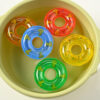 Wholesale Children's small toy mini swimming ring small yellow duck accessories milk tea shop Donut small swimming ring