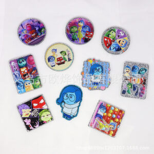 Wholesale Pink and blue double-mirror skull organ acrylic