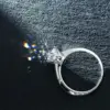 Wholesale Jewelry Fashion Geometric Copper Gem Diamond