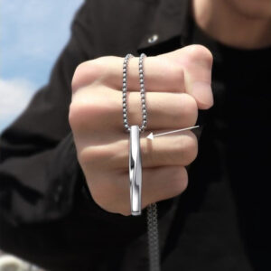 8290# net red spiral necklace