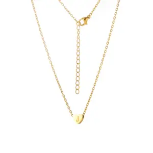 Gold Necklace / J