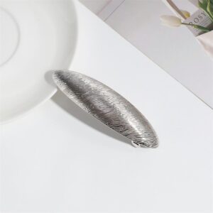 Oval silver