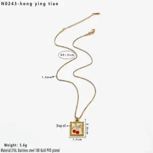 Red cherry / One Size