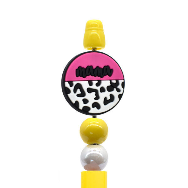 Wholesale Cartoon Love Mom Beads