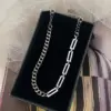 Wholesale Fashion Solid Color Titanium Steel Patchwork Bracelets Necklace 1 Piece
