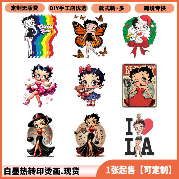 Wholesale heat transfer white ink hot stamping stickers OLY Exclusive