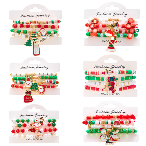 oly-e5e65ff918b1315c6dcefd72615738b7 Wholesale Christmas Colored Santa Claus Necklace