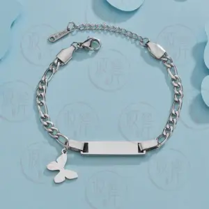 Straight Brand-Steel Color (Butterfly)-No Hanging Accessories Bulk