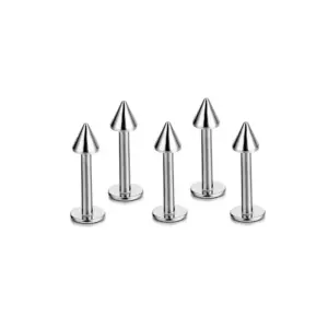 3mm Steel Color Pointed Cone / 1.2*8