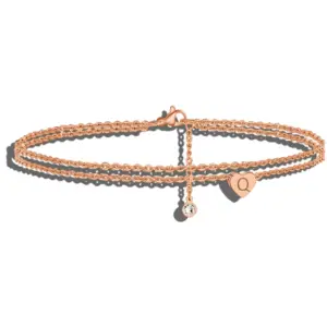 Rose Gold / E414-Gold Cross Bracelet-KN0248-MI-N200029Q