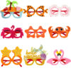 Wholesale 2025 Amazon New Hawaiian Glasses Decoration Children's Ball Photo Props Plastic Glasses Party Supplies