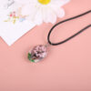 Wholesale Gypsophila Dry Flower Necklace Life Tree Plant Necklace