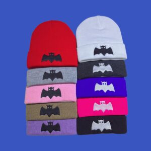 Wholesale Batwing knitted beanie warm hat