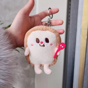 Toast + Silver Buckle / About 10cm