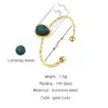 Wholesale PVD Coated 18K Gold Real Gold Plated Water Droplets 304 Stainless Steel Fashion Waterproof Non Tarnish