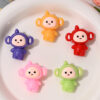 Wholesale Cartoon Teletubbies Rubber Beads DIY Beading