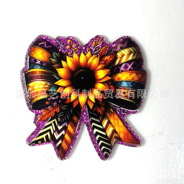 Wholesale Specializing in cross-border best-selling sequined acrylic DIY accessories and jewelry - bow series from Jingyi Innovation Factory