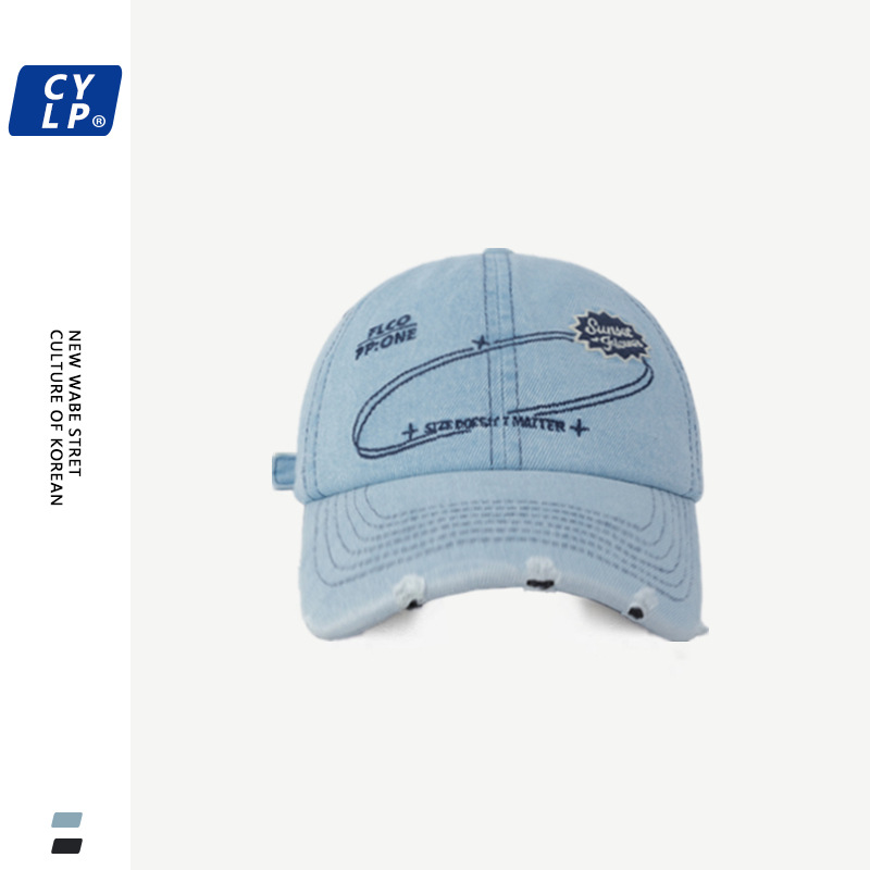 Wholesale Korean Style Niche Personality Design Baseball Cap Men's and Women's Cole's Fashionable Casual All-match Sunshade Face Shown Small Cap