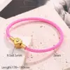 Casual Simple Style Classic Style Simple Solid Color 304 Stainless Steel Wire Rope 18K Gold Plated Bracelets In Bulk