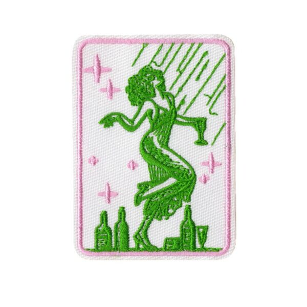 Wholesale Embroidered patches for shoes, hats, bags, and accessories; original cartoon English letter adhesive patches