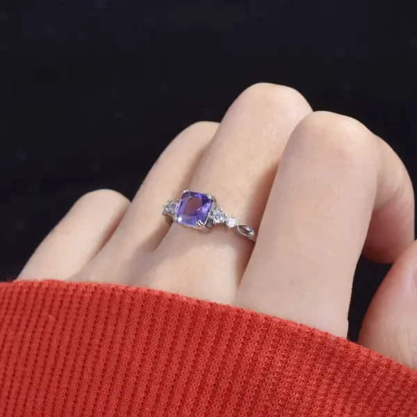 Wholesale Jewelry Fashion Geometric Copper Artificial Gemstones Diamond