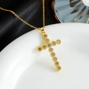 Gold / Large Size White Diamond