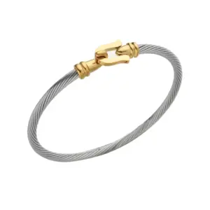 Fine Rigid Rope Gold Head