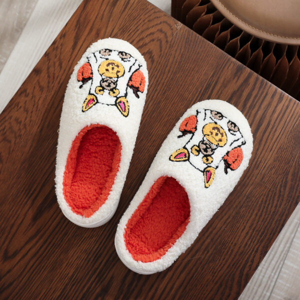 oly-e701f04a1400c71033d5357ddd461c50 Wholesale Ins Popular Halloween Pumpkin Pet Dog Cotton Slippers Female Cartoon Warm Fur Slippers Male Spookyseason