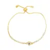 Wholesale Fashion Copper Heart Shape Bracelet Zircon Copper Bracelets