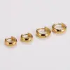 Wholesale 303 Stainless Steel Circle Electroplating Imitation Gold Vintage Style Classic Style Commute Earrings