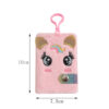 Wholesale Mini Unicorn Cartoon Plush Snap Notebook