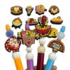 Wholesale 10pcs Thanksgiving Cartoon Animal Silicone Beaded Food