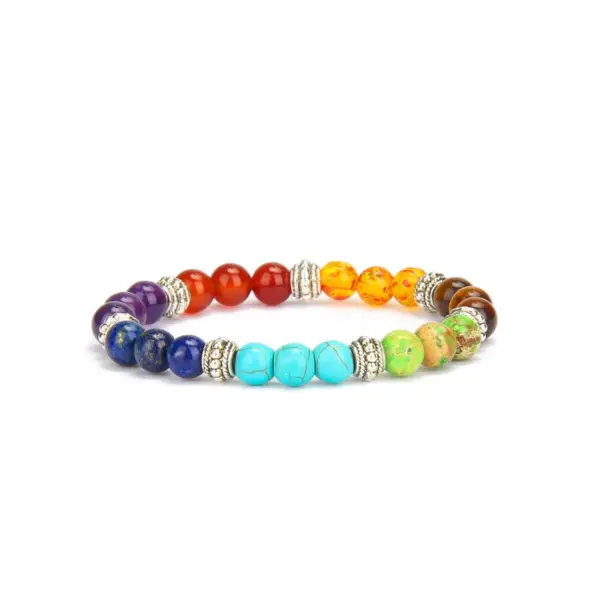Wholesale Fashion Round Natural Stone Beaded Bracelets 1 Piece